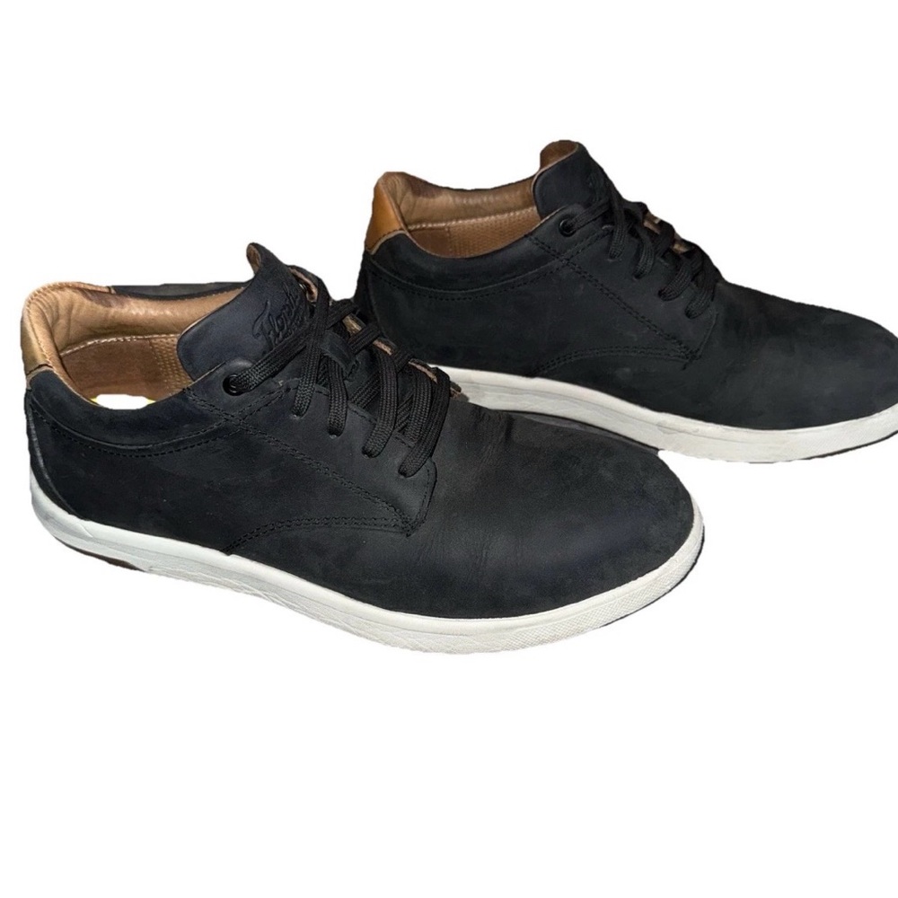 Florsheim Mens 8.5 D Black Crossover Work Black Casual Shoes - FS2630 Steel Toe